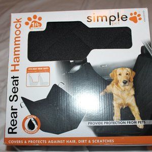 New Simple Pet Rear Seat Hammock Heavy Duty Pet Protection Water Resistant